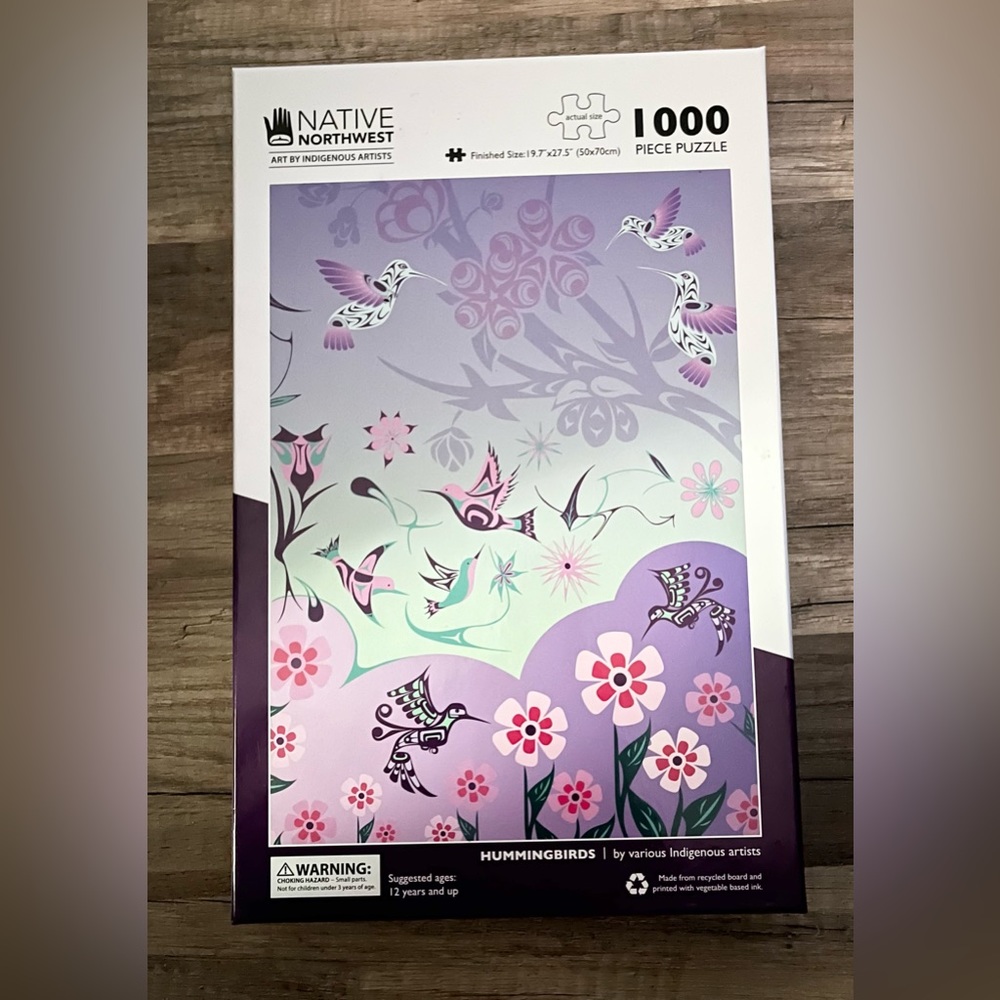 Native Northwest 1000 Piece Puzzle New Sealed